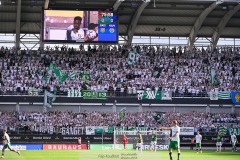 20240707 Publik under fotbollsmatchen i Allsvenskan mellan GAIS och Hammarby IF den 7 Juli 2024 på Gamla Ullevi i Göteborg.