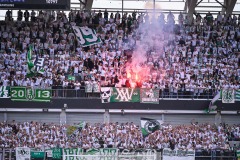 20240707 Publik under fotbollsmatchen i Allsvenskan mellan GAIS och Hammarby IF den 7 Juli 2024 på Gamla Ullevi i Göteborg.