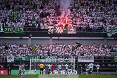 20240707 Publik under fotbollsmatchen i Allsvenskan mellan GAIS och Hammarby IF den 7 Juli 2024 på Gamla Ullevi i Göteborg.