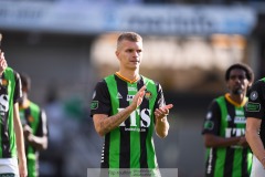 20240707 GAIS Lucas Hedlund under fotbollsmatchen i Allsvenskan mellan GAIS och Hammarby IF den 7 Juli 2024 på Gamla Ullevi i Göteborg.