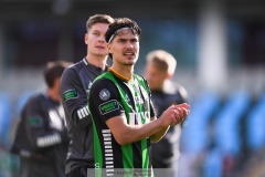 20240707 GAIS William Milovanovic under fotbollsmatchen i Allsvenskan mellan GAIS och Hammarby IF den 7 Juli 2024 på Gamla Ullevi i Göteborg.
