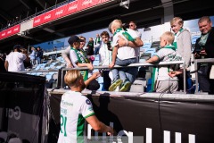 20240707 Hammarby IFs Simon Strand under fotbollsmatchen i Allsvenskan mellan GAIS och Hammarby IF den 7 Juli 2024 på Gamla Ullevi i Göteborg.