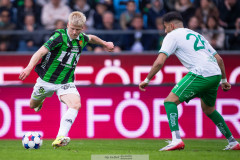 20260520 GAIS Róbert Frosti Þorkelsson under fotbollsmatchen i Allsvenskan mellan GAIS och Hammarby IF den 20 maj 2026 på Gamla Ullevi i Göteborg. 
Foto: Filip Kauffeldt