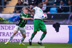 20260520 GAIS Róbert Frosti Þorkelsson och Hammarbys Ibrahima Breze Fofana under fotbollsmatchen i Allsvenskan mellan GAIS och Hammarby IF den 20 maj 2026 på Gamla Ullevi i Göteborg. 
Foto: Filip Kauffeldt