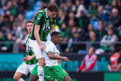 20260520 GAIS Anes Cardaklija och Hammarbys Paulos Abraham under fotbollsmatchen i Allsvenskan mellan GAIS och Hammarby IF den 20 maj 2026 på Gamla Ullevi i Göteborg. 
Foto: Filip Kauffeldt