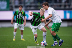 20260520 GAIS Róbert Frosti Þorkelsson och Hammarbys Hampus Skoglund under fotbollsmatchen i Allsvenskan mellan GAIS och Hammarby IF den 20 maj 2026 på Gamla Ullevi i Göteborg. 
Foto: Filip Kauffeldt