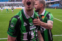 20260520 GAIS Samuel Salter jublar efter att ha gjort 2-0 under fotbollsmatchen i Allsvenskan mellan GAIS och Hammarby IF den 20 maj 2026 på Gamla Ullevi i Göteborg. 
Foto: Filip Kauffeldt