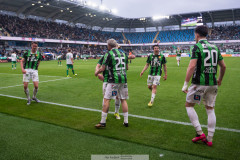 20260520 GAIS Samuel Salter jublar efter att ha gjort 2-0 under fotbollsmatchen i Allsvenskan mellan GAIS och Hammarby IF den 20 maj 2026 på Gamla Ullevi i Göteborg. 
Foto: Filip Kauffeldt