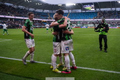 20260520 GAIS Samuel Salter jublar efter att ha gjort 2-0 under fotbollsmatchen i Allsvenskan mellan GAIS och Hammarby IF den 20 maj 2026 på Gamla Ullevi i Göteborg. 
Foto: Filip Kauffeldt