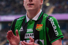 20260520 GAIS Róbert Frosti Þorkelsson under fotbollsmatchen i Allsvenskan mellan GAIS och Hammarby IF den 20 maj 2026 på Gamla Ullevi i Göteborg. 
Foto: Filip Kauffeldt