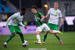 20260520 GAIS William Milovanovic under fotbollsmatchen i Allsvenskan mellan GAIS och Hammarby IF den 20 maj 2026 på Gamla Ullevi i Göteborg. 
Foto: Filip Kauffeldt