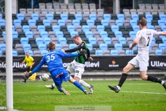 20240331 GAIS Alexander Ahl Holmström under fotbollsmatchen mellan GAIS och IF Brommapojkarna i Allsvenskan 2024 på Gamla Ullevi den 31 mars 2024 i Göteborg.