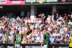 20240519 GAIS Chovanie Amatkarijo och Alexander Ahl Holmström under fotbollsmatchen i Allsvenskan mellan GAIS och IF Elfsborg den 19 maj 2024 på Gamla Ullevi i Göteborg.