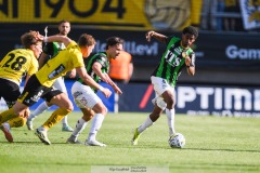 20240519 GAIS Harun Ibrahim under fotbollsmatchen i Allsvenskan mellan GAIS och IF Elfsborg den 19 maj 2024 på Gamla Ullevi i Göteborg.
