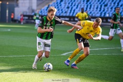 20240519 GAIS Jack Cooper Love under fotbollsmatchen i Allsvenskan mellan GAIS och IF Elfsborg den 19 maj 2024 på Gamla Ullevi i Göteborg.