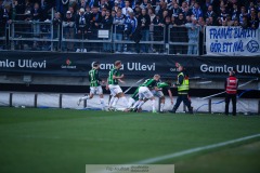 20240506 GAIS Axel Henriksson under fotbollsmatchen i Allsvenskan mellan GAIS och IFK Göteborg den 6 maj 2024 på Gamla Ullevi i Göteborg.