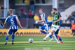 20240506 GAIS Jack Cooper Love under fotbollsmatchen i Allsvenskan mellan GAIS och IFK Göteborg den 6 maj 2024 på Gamla Ullevi i Göteborg.