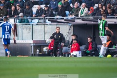 20240506 GAIS Huvudtränare Fredrik Holmberg under fotbollsmatchen i Allsvenskan mellan GAIS och IFK Göteborg den 6 maj 2024 på Gamla Ullevi i Göteborg.