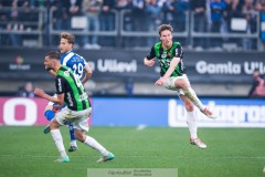 20240506 GAIS Robin Frej under fotbollsmatchen i Allsvenskan mellan GAIS och IFK Göteborg den 6 maj 2024 på Gamla Ullevi i Göteborg.