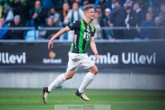 20240506 GAIS Alexander Ahl Holmström under fotbollsmatchen i Allsvenskan mellan GAIS och IFK Göteborg den 6 maj 2024 på Gamla Ullevi i Göteborg.