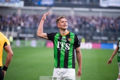 20240506 GAIS Alexander Ahl Holmström under fotbollsmatchen i Allsvenskan mellan GAIS och IFK Göteborg den 6 maj 2024 på Gamla Ullevi i Göteborg.