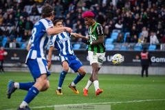 20240506 GAIS Chovanie Amatkarijo under fotbollsmatchen i Allsvenskan mellan GAIS och IFK Göteborg den 6 maj 2024 på Gamla Ullevi i Göteborg.