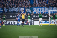 20240506 GAIS under fotbollsmatchen i Allsvenskan mellan GAIS och IFK Göteborg den 6 maj 2024 på Gamla Ullevi i Göteborg.