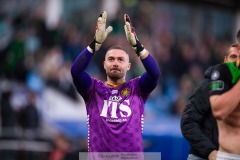 20240506 GAIS Mergim Krasniqi under fotbollsmatchen i Allsvenskan mellan GAIS och IFK Göteborg den 6 maj 2024 på Gamla Ullevi i Göteborg.