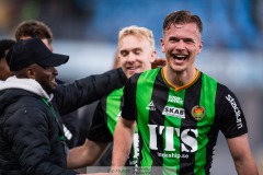 20240506 GAIS Alexander Ahl Holmström under fotbollsmatchen i Allsvenskan mellan GAIS och IFK Göteborg den 6 maj 2024 på Gamla Ullevi i Göteborg.