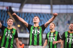 20240506 GAIS Alexander Ahl Holmström under fotbollsmatchen i Allsvenskan mellan GAIS och IFK Göteborg den 6 maj 2024 på Gamla Ullevi i Göteborg.