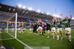 20240506 GAIS under fotbollsmatchen i Allsvenskan mellan GAIS och IFK Göteborg den 6 maj 2024 på Gamla Ullevi i Göteborg.