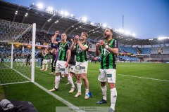 20240506 GAIS under fotbollsmatchen i Allsvenskan mellan GAIS och IFK Göteborg den 6 maj 2024 på Gamla Ullevi i Göteborg.