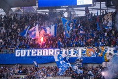 20250811 Publik under fotbollsmatchen mellan GAIS och IFK Göteborg i Allsvenskan den 11 augusti 2025 på Gamla Ullevi i Göteborg.