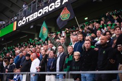 20250811 Publik under fotbollsmatchen mellan GAIS och IFK Göteborg i Allsvenskan den 11 augusti 2025 på Gamla Ullevi i Göteborg.