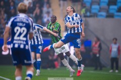 20250811 IFK Göteborgs Gustav Svensson under fotbollsmatchen mellan GAIS och IFK Göteborg i Allsvenskan den 11 augusti 2025 på Gamla Ullevi i Göteborg.