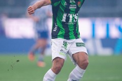 20250811 GAIS Gustav Lundgren under fotbollsmatchen mellan GAIS och IFK Göteborg i Allsvenskan den 11 augusti 2025 på Gamla Ullevi i Göteborg.