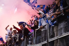 20250811 Publik under fotbollsmatchen mellan GAIS och IFK Göteborg i Allsvenskan den 11 augusti 2025 på Gamla Ullevi i Göteborg.