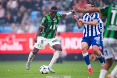 20250811 GAIS Ibrahim Diabate under fotbollsmatchen mellan GAIS och IFK Göteborg i Allsvenskan den 11 augusti 2025 på Gamla Ullevi i Göteborg.