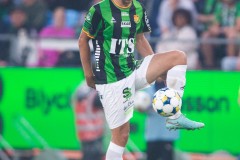 20250811 GAIS Gustav Lundgren under fotbollsmatchen mellan GAIS och IFK Göteborg i Allsvenskan den 11 augusti 2025 på Gamla Ullevi i Göteborg.