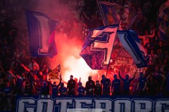 20250811 Publik under fotbollsmatchen mellan GAIS och IFK Göteborg i Allsvenskan den 11 augusti 2025 på Gamla Ullevi i Göteborg.