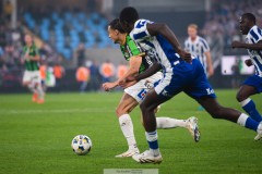 20250811 =g100under fotbollsmatchen mellan GAIS och IFK Göteborg i Allsvenskan den 11 augusti 2025 på Gamla Ullevi i Göteborg.