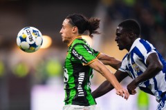 20250811 GAIS Amin Boudri och IFK Göteborgs Imam Jagne under fotbollsmatchen mellan GAIS och IFK Göteborg i Allsvenskan den 11 augusti 2025 på Gamla Ullevi i Göteborg.