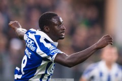 20250811 IFK Göteborgs Imam Jagne under fotbollsmatchen mellan GAIS och IFK Göteborg i Allsvenskan den 11 augusti 2025 på Gamla Ullevi i Göteborg.
