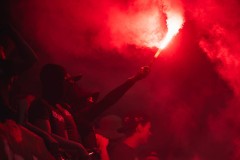 20250811 Publik under fotbollsmatchen mellan GAIS och IFK Göteborg i Allsvenskan den 11 augusti 2025 på Gamla Ullevi i Göteborg.