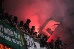 20250811 Publik under fotbollsmatchen mellan GAIS och IFK Göteborg i Allsvenskan den 11 augusti 2025 på Gamla Ullevi i Göteborg.