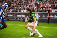 20250811 GAIS Amin Boudri under fotbollsmatchen mellan GAIS och IFK Göteborg i Allsvenskan den 11 augusti 2025 på Gamla Ullevi i Göteborg.