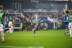 20250811 GAIS Mergim Krasniqi under fotbollsmatchen mellan GAIS och IFK Göteborg i Allsvenskan den 11 augusti 2025 på Gamla Ullevi i Göteborg.