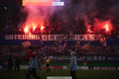20250811 Publik under fotbollsmatchen mellan GAIS och IFK Göteborg i Allsvenskan den 11 augusti 2025 på Gamla Ullevi i Göteborg.