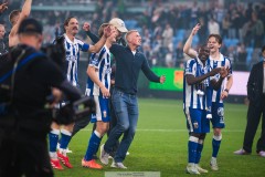 20250811 IFK Göteborg under fotbollsmatchen mellan GAIS och IFK Göteborg i Allsvenskan den 11 augusti 2025 på Gamla Ullevi i Göteborg.