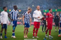 20250811 IFK Göteborg under fotbollsmatchen mellan GAIS och IFK Göteborg i Allsvenskan den 11 augusti 2025 på Gamla Ullevi i Göteborg.